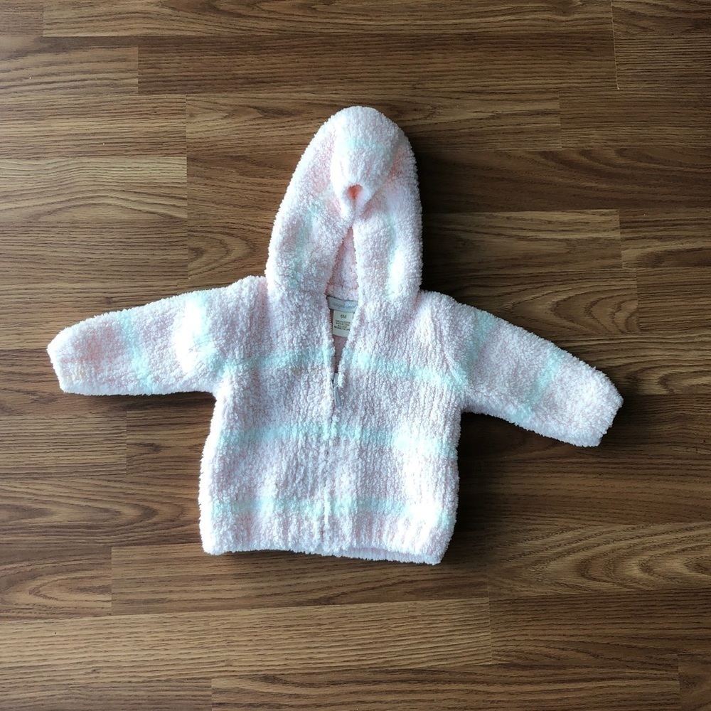 Angel Dear Stripe Hooded Coat